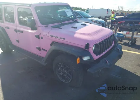 2024 Jeep Wrangler 4-Door Sport S 4X4 из США, поврежденный, VIN 1C4PJXDG9RW277767